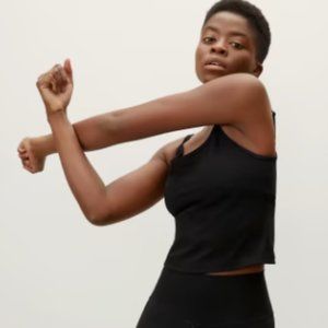 Everlane 'The Perform Cami' in Black, Size: M -- NWT